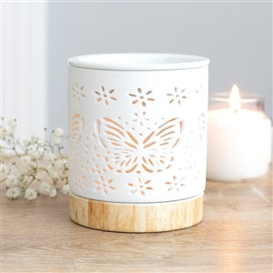 Ceramic Cut out Butterfly burner