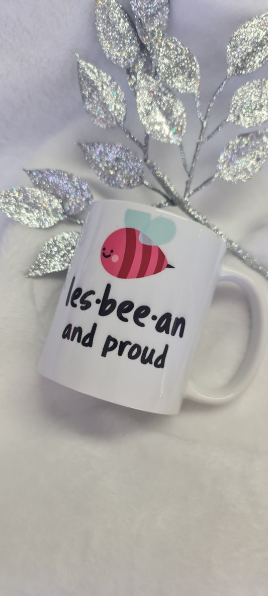 Les -bee-an and proud mug