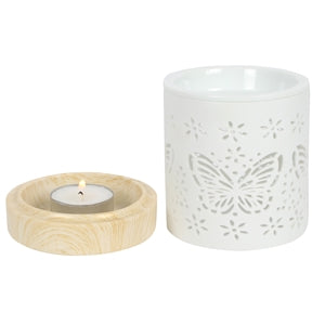 Ceramic Cut out Butterfly burner