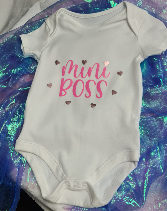 Mini Boss Baby Vest