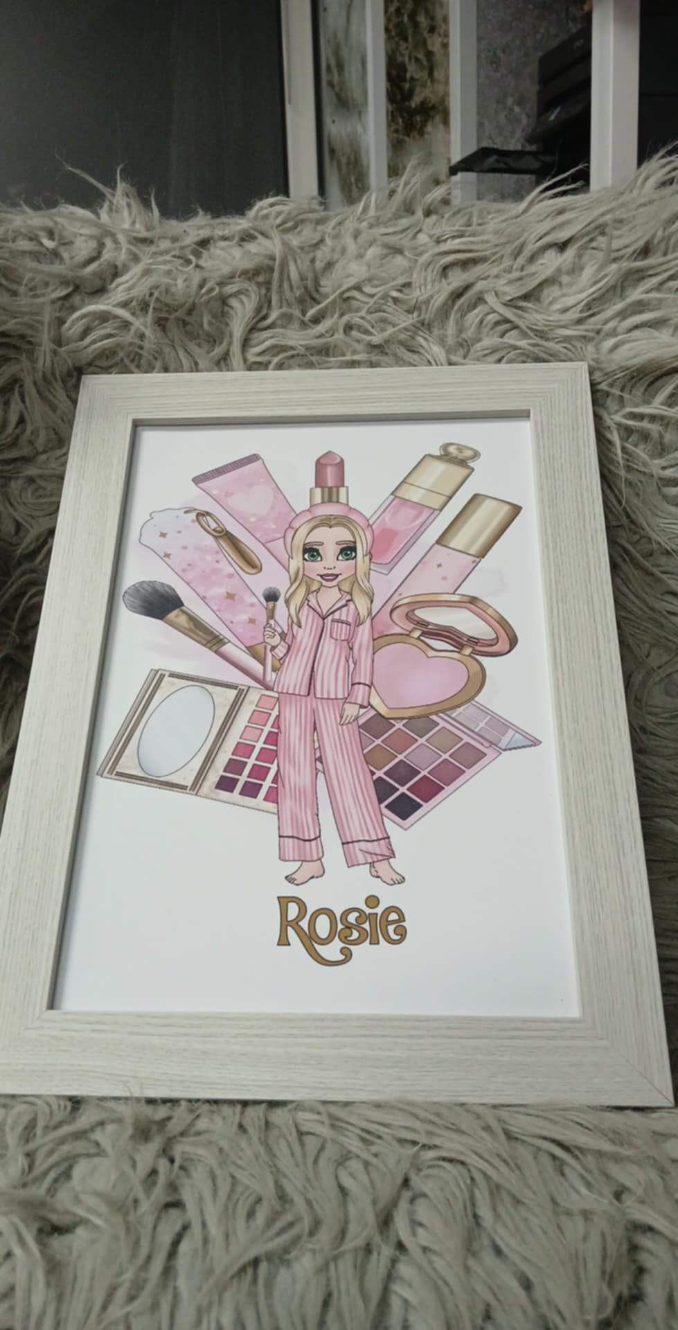 Make Up Doll pj personalised print