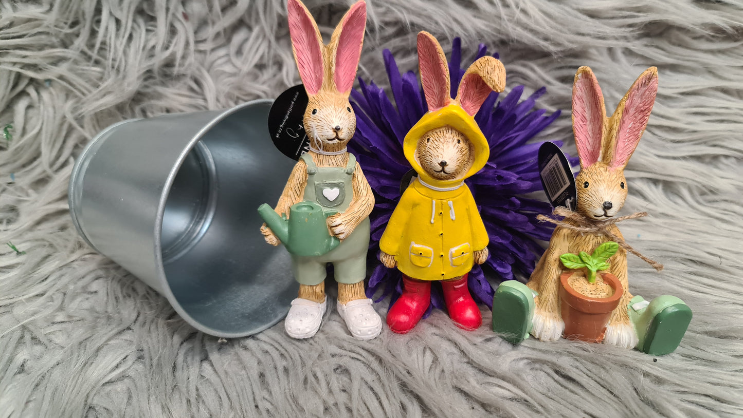 Raincoat Rabbit Figure