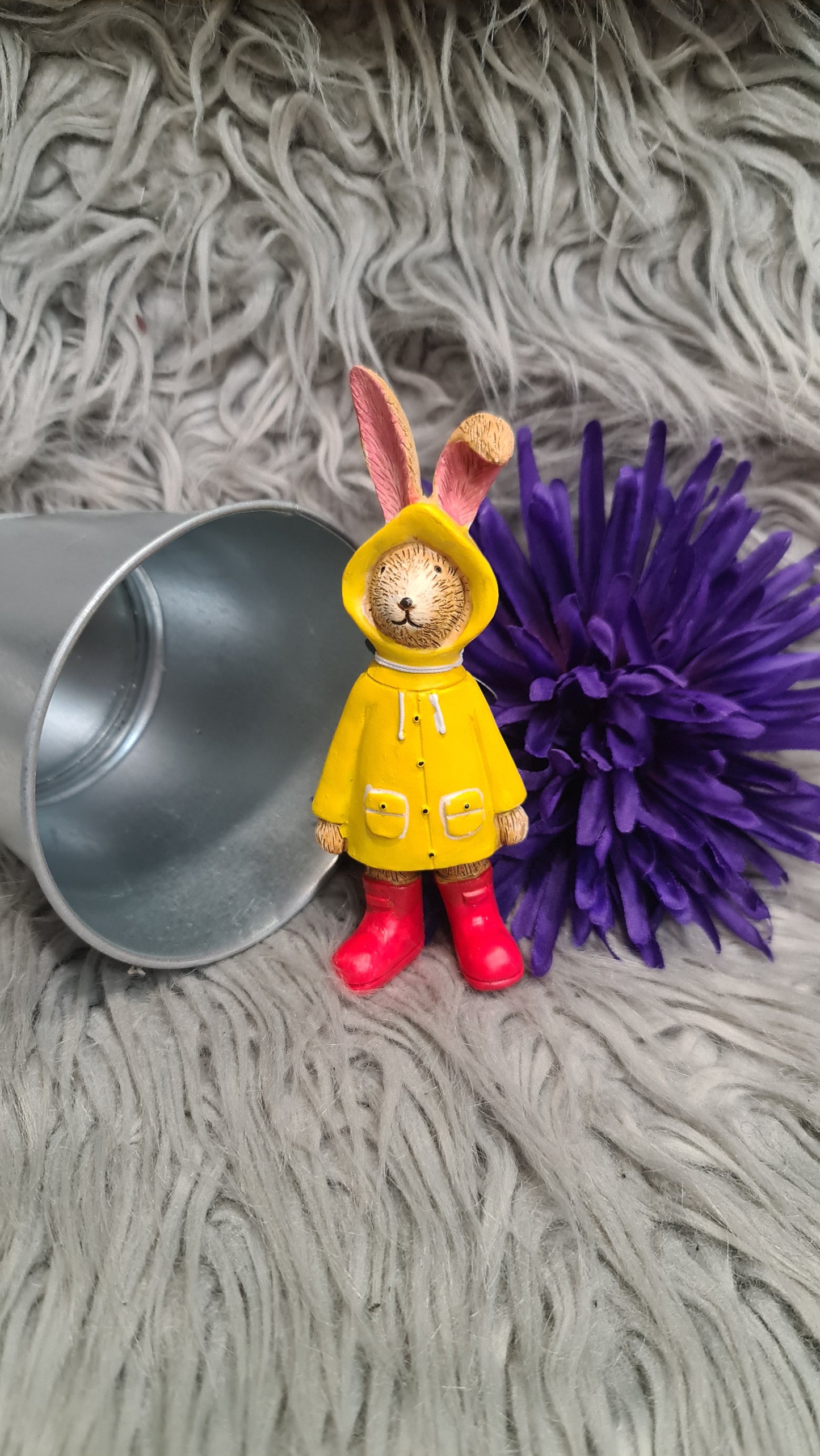 Raincoat Rabbit Figure