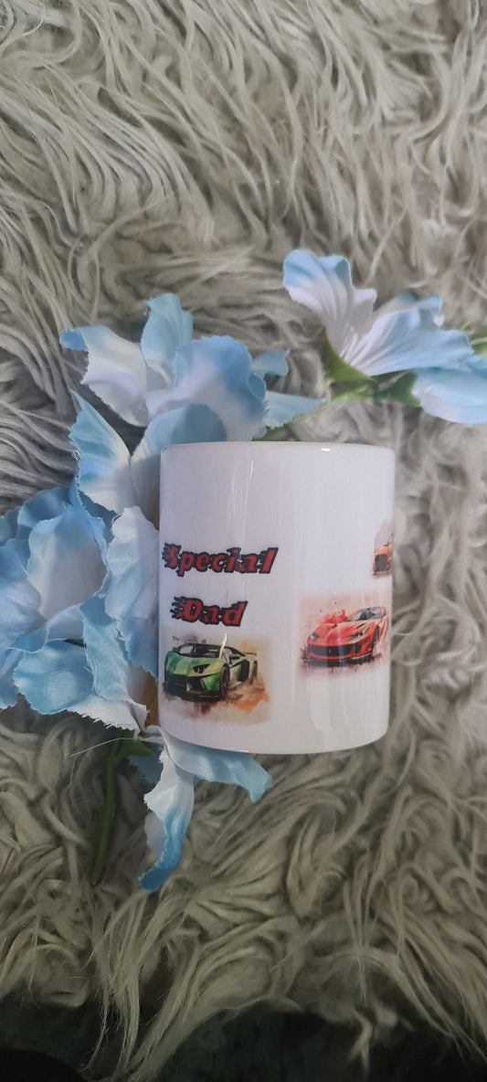 Special Dad Sports cars Mug