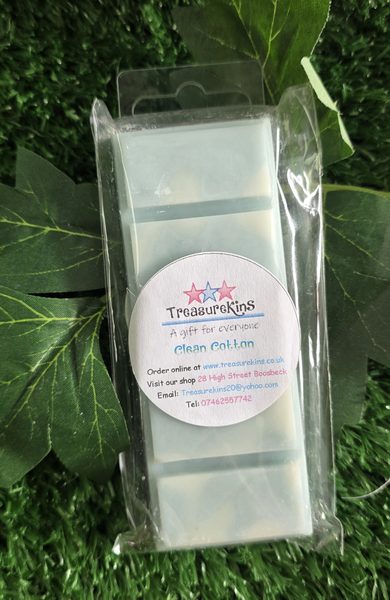 Clean Cotton scented soy wax melts -  Laundry Inspired