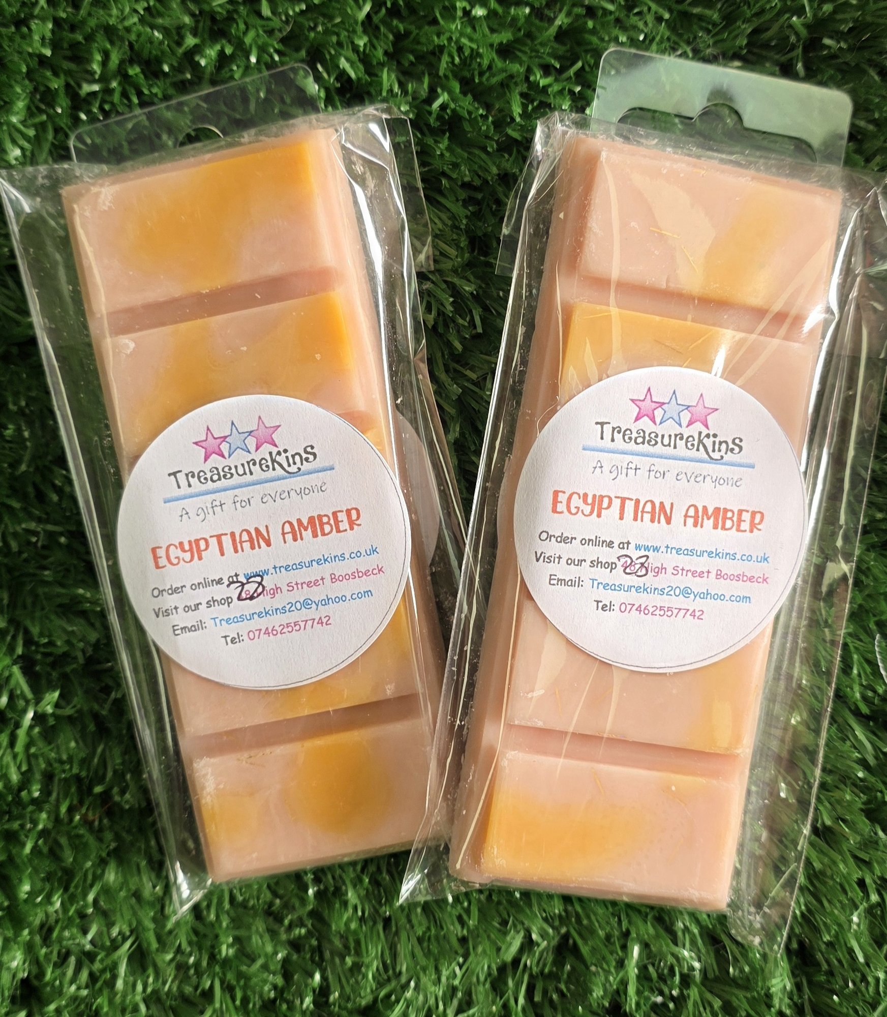 Egyptian Amber scented soy wax melts