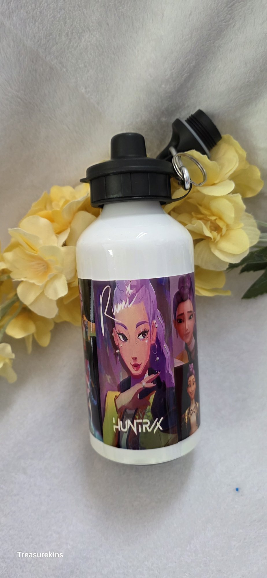 Huntrix KPOP Demon hunters RUMI personalised water bottle