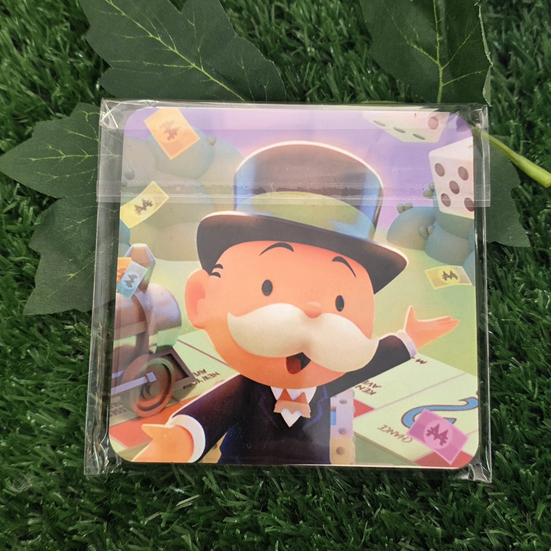 MONOPOLY themed coaster - Perfect for all those Monopoly Addicts