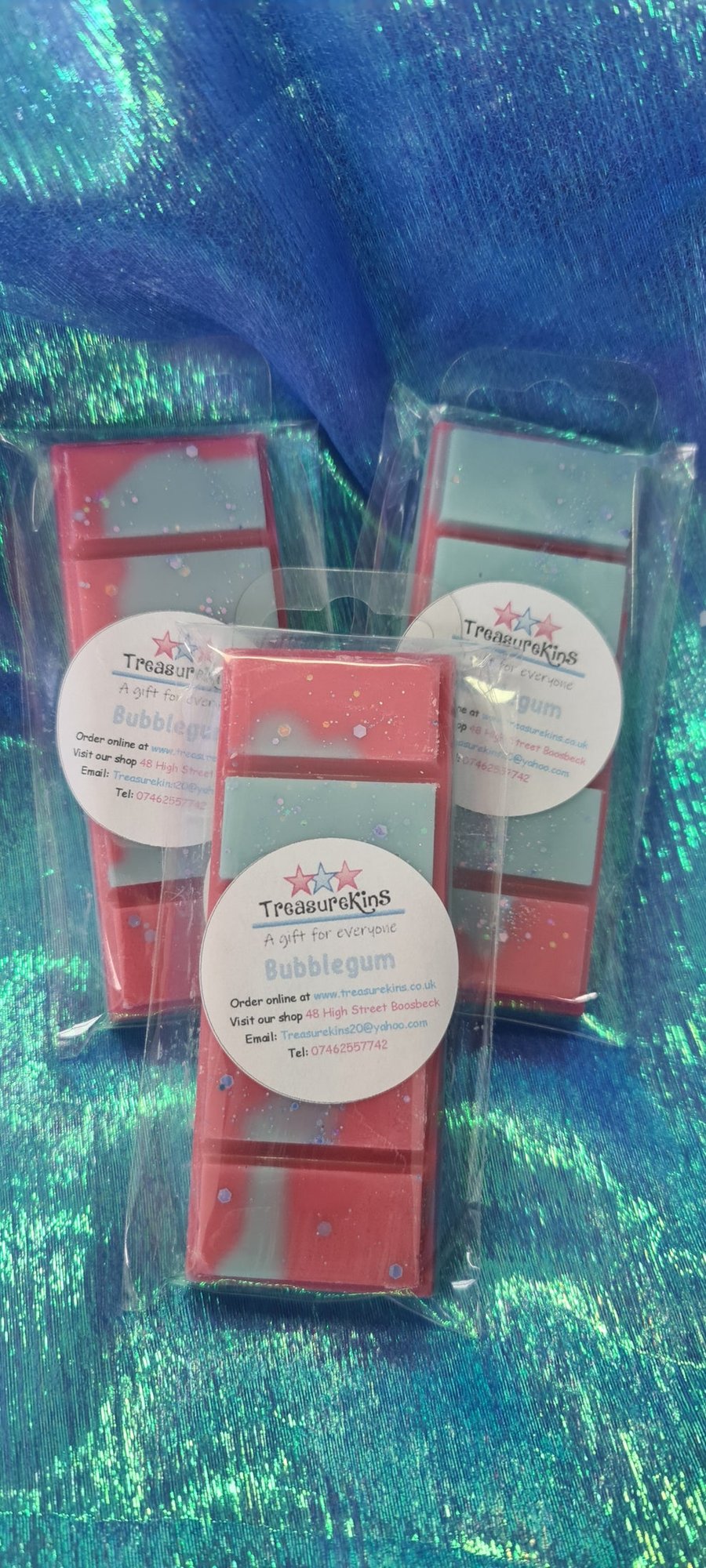 Bubblegum scented soy wax melts -  One of our Sweet Shop Favourites